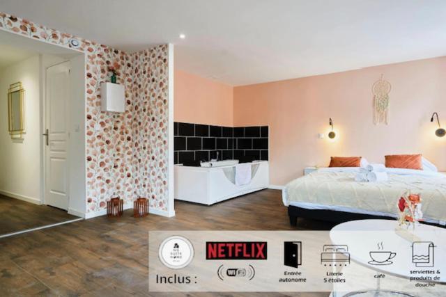 Ferienwohnung Ng Prestige L Lille L Tourcoing - Bouvines Balneo Exterior foto